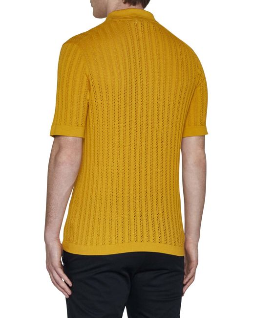Tagliatore Yellow Shirts for men