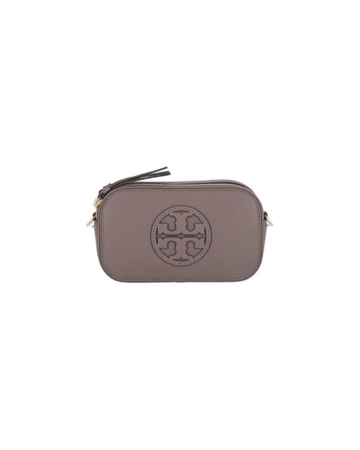 Tory Burch Brown Miller Mini Bag