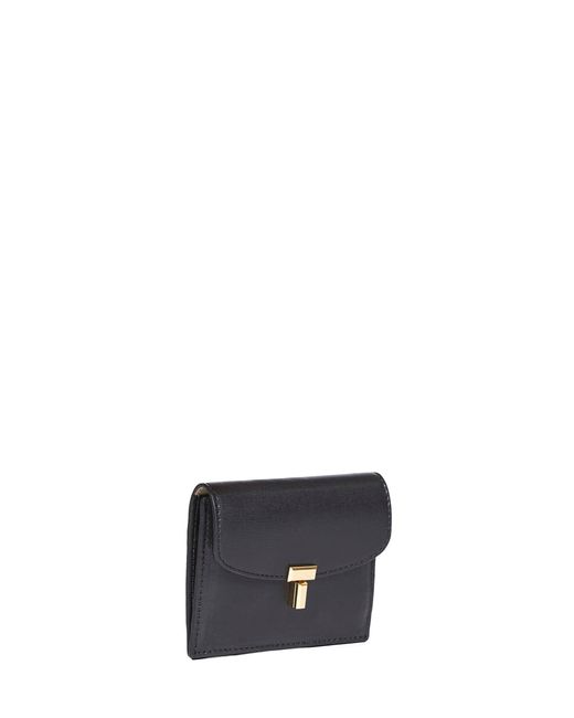 Totême White T-Lock Card Holder<Br