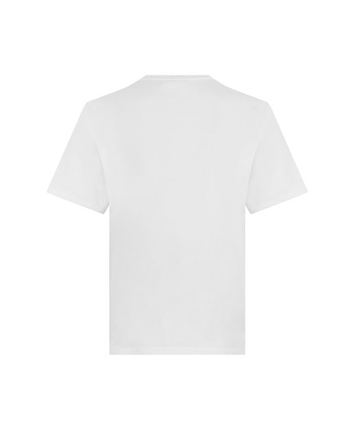 K-Way White T-Shirt Cotton T-Shirts for men