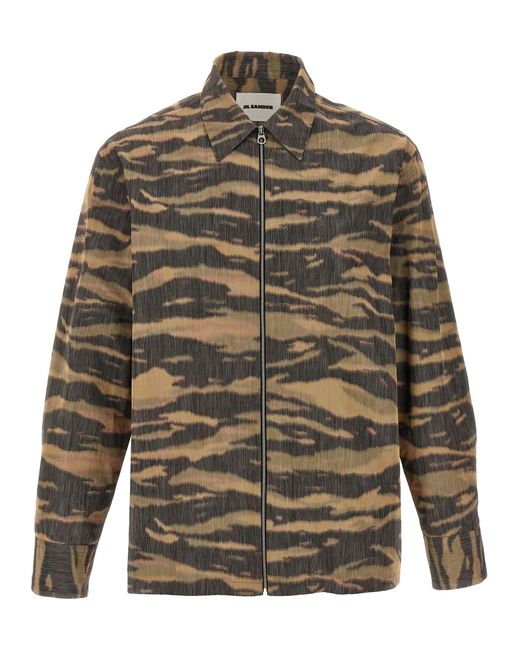 Jil Sander Gray '106' Shirt for men