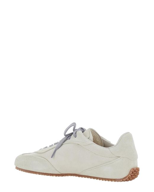 Axel Arigato White Low Top Sneakers Daze Suede Trainers for men