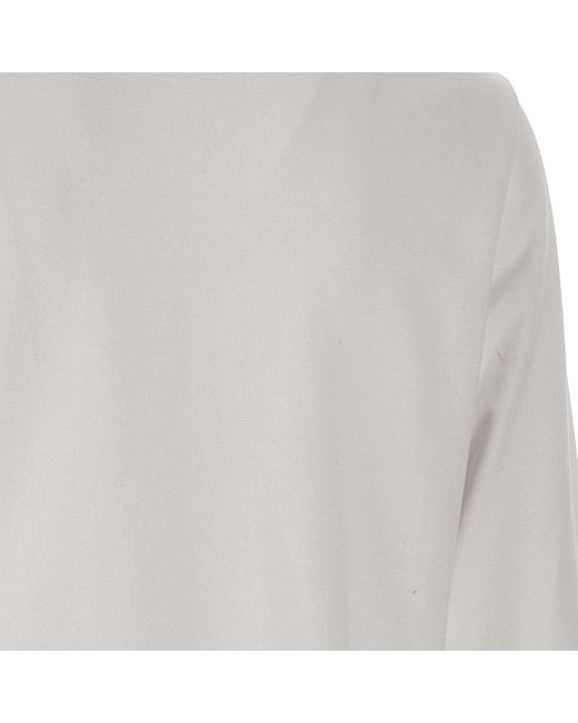 Sun 68 White Cotton Sweatshirt for men
