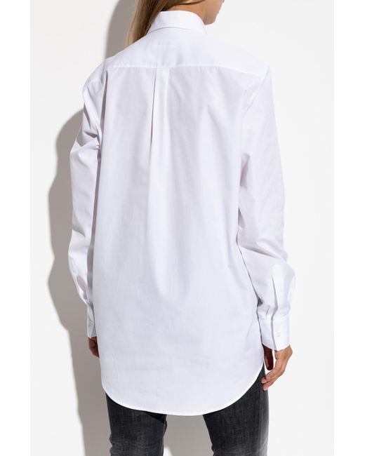 DSquared² White Shirt With Pocket