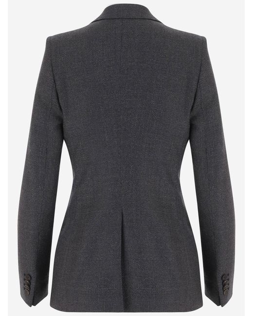 Tagliatore Black Wool Jacket