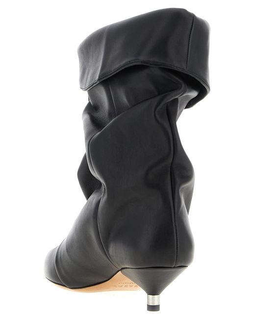 Isabel Marant Black Edrik Ankle Boots