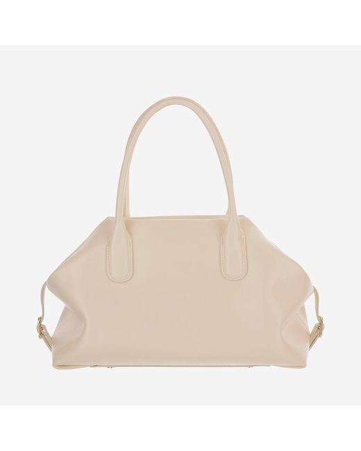 THEMOIRÈ Natural Shoulder Bag Talia Vegan Fabric Leather