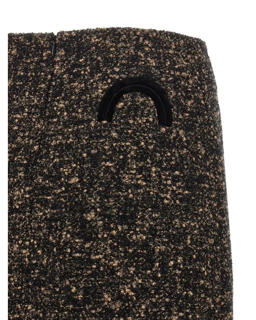 Blazé Milano Black 'Katara Coci Mini' Skirt