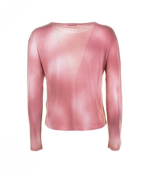 Base London Pink Long-Sleeved Shirt