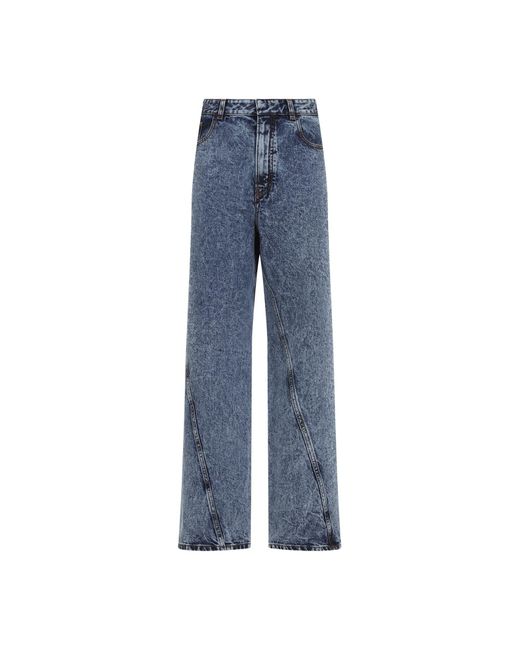 Alaïa Blue Twisted Jeans