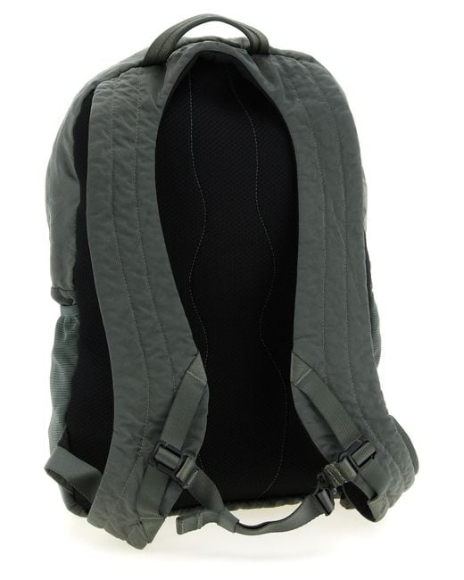C P Company Green Polyamide Backpack for men