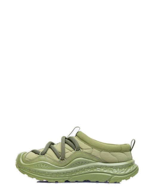 Hoka One One Green Ora Primo Lace-Up Sneakers for men