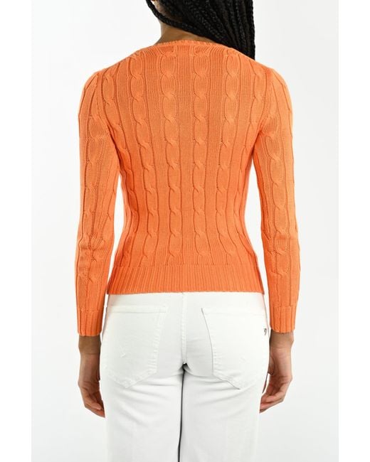 Polo Ralph Lauren Orange Sweater