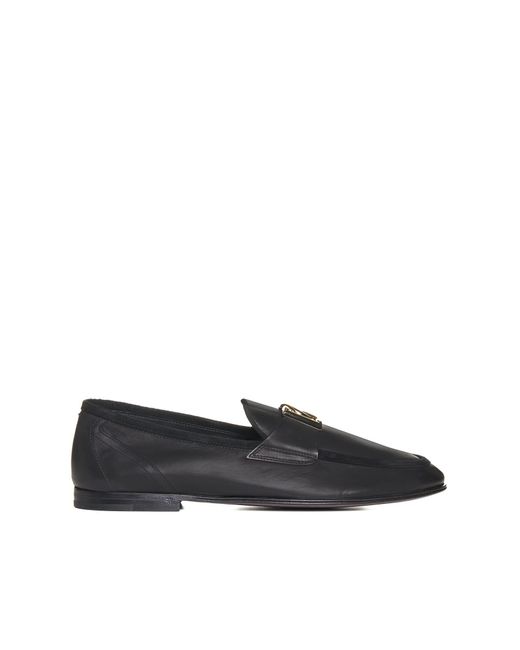 Dolce & Gabbana Black Loafers for men