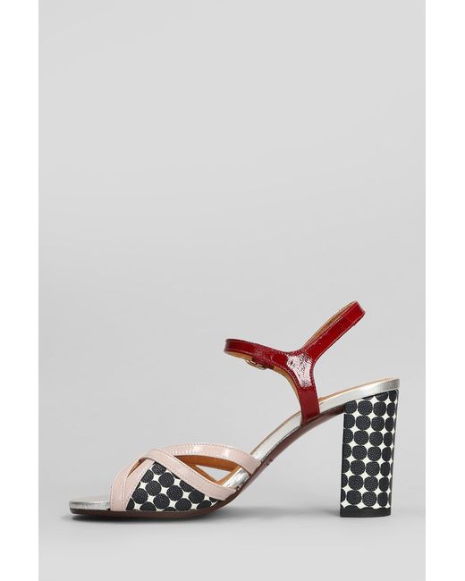 Chie Mihara Red Bemon Sandals