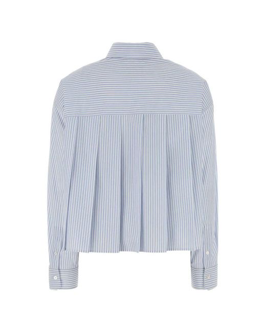 Weekend by Maxmara Blue Jackets Bianco/Azzurro