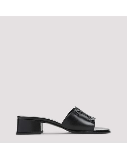 Céline Black Triomphe Mule