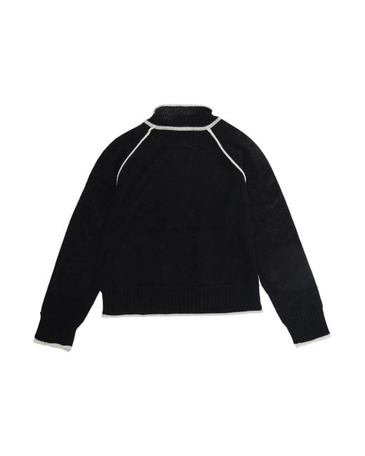 MAX&Co. Black Girls Crewneck Sweater Wool Tops