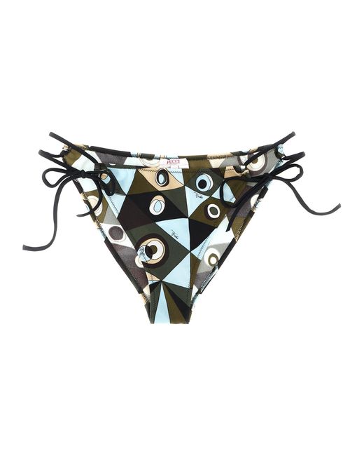 Emilio Pucci Black Emilio 'Panties' Bikini Briefs