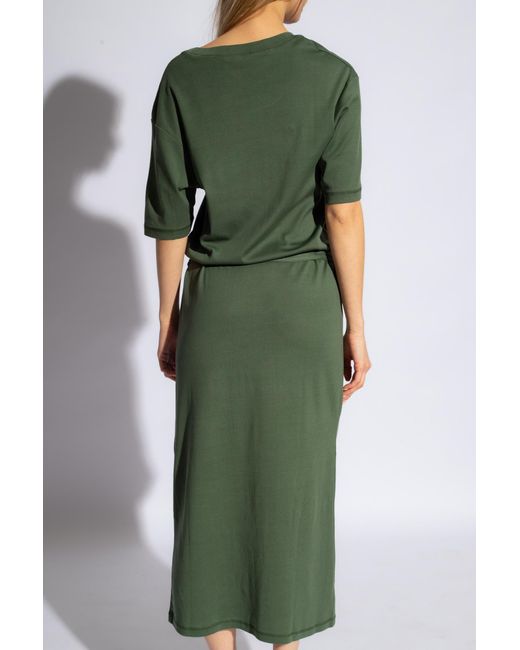 Lemaire Green Cotton Dress