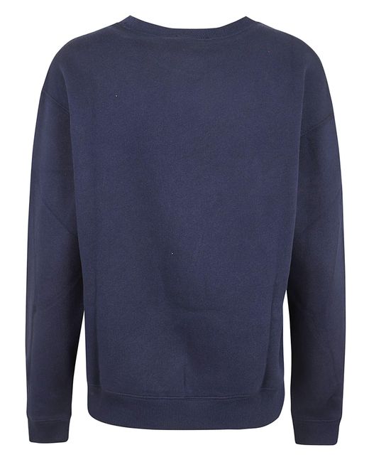 Polo Ralph Lauren Blue Riv Bear Po-Long Sleeve-Sweatshirt
