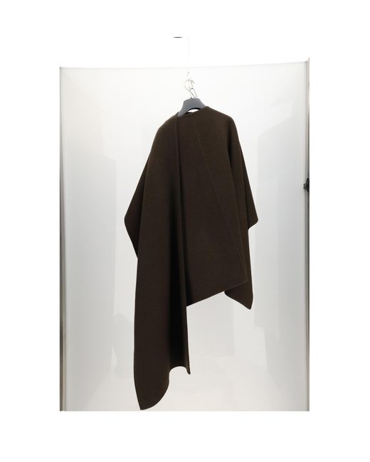 Dior Black Cape Cashmere (Capra Hircus) Coat
