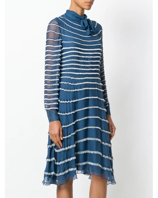 Valentino Blue Midi Dresses