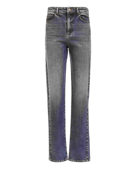 Chiara Ferragni Straightleg Jeans in Gray Lyst