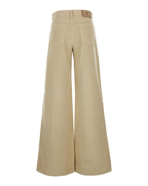 PT Torino Natural Corduroy Trousers Cindy Cotton