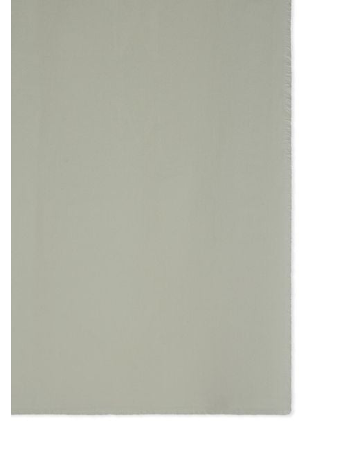 Max Mara Green 'Curvone' Wool Blend Scarf