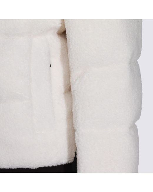 Mackage Gray Cream Down Jacket