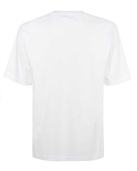 Ambush White Cotton T-Shirt for men