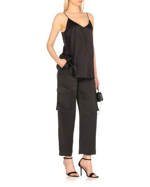 Antonelli Black Silk Top