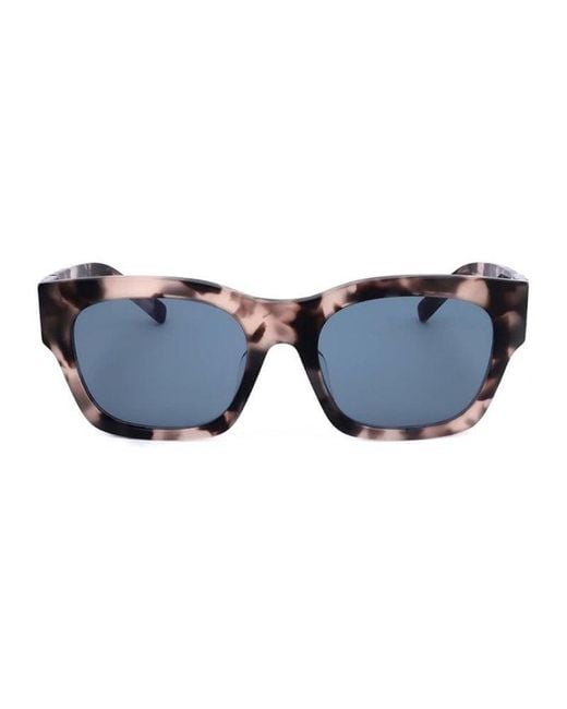 Givenchy Blue Sunglasses Square Full Rim, Coloured Havana Frame And Lens Gv40072F55V