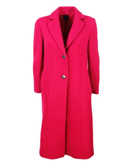 Armani Coat in Pink Lyst UK