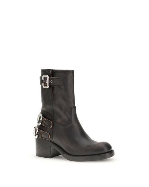 Chloé Black Dakota Ankle Boots