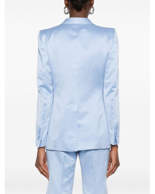 Tom Ford Blue Blazer Jacket
