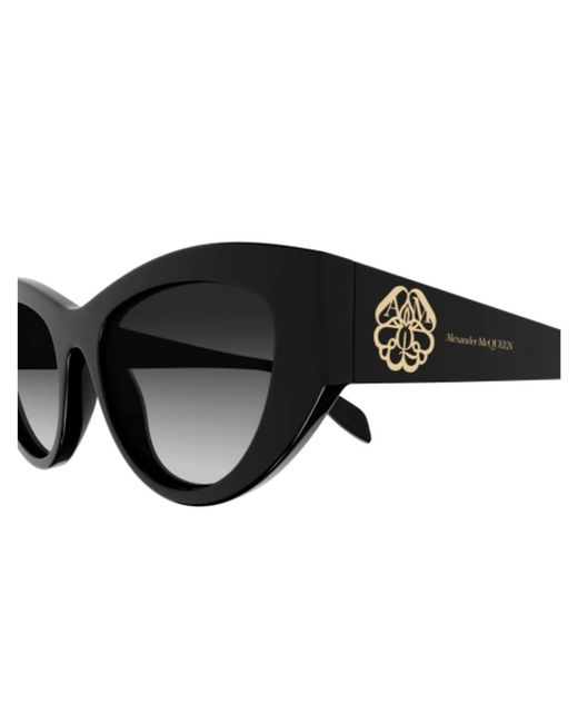 Alexander McQueen Black Am0377S 001 Sunglasses