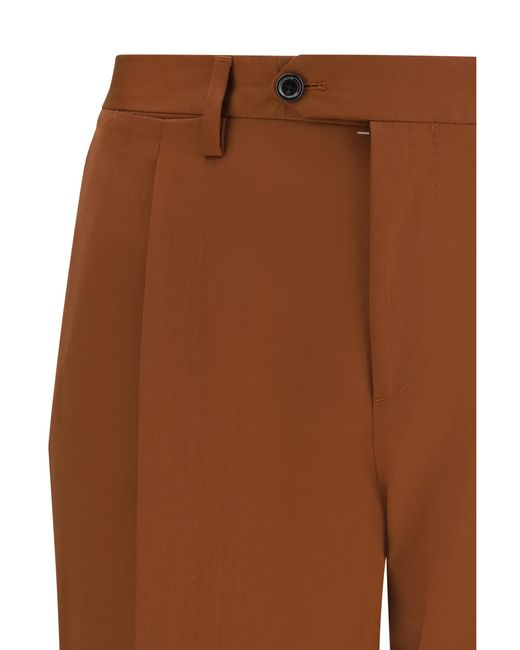 Lardini Brown Suit Iconic Cotton Suits for men
