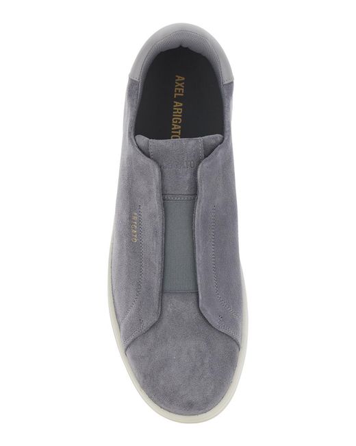 Axel Arigato Gray Sneakers Dice Suede Trainers for men