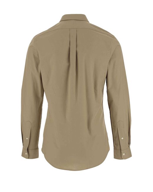 Polo Ralph Lauren Gray Long-Sleeved Shirt With Logo for men
