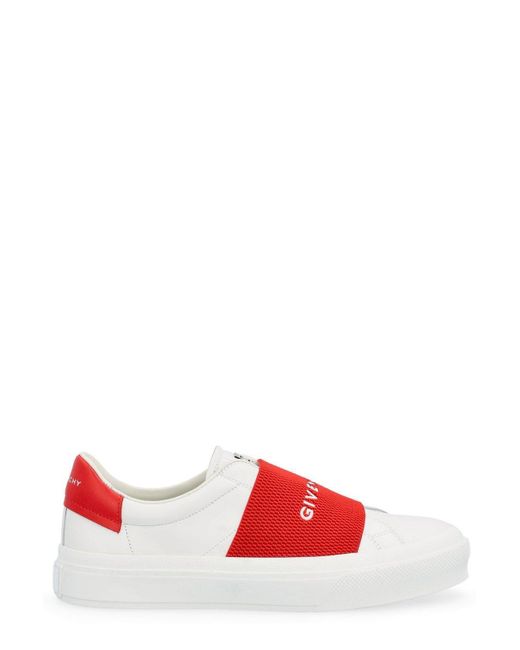 Givenchy Leather City Sport Sneakers in Red for Men | Lyst