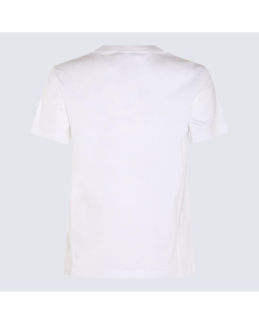 Lanvin White Cotton T-Shirt