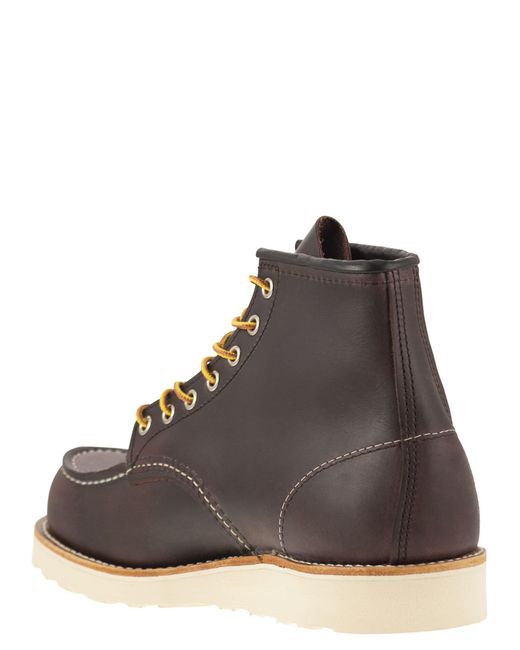 Red Wing Brown Classic Moc for men
