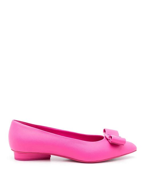 Ferragamo Flat Shoes Pink