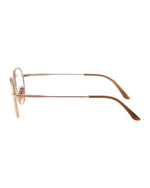 Giorgio Armani Metallic Metal Sunglasses