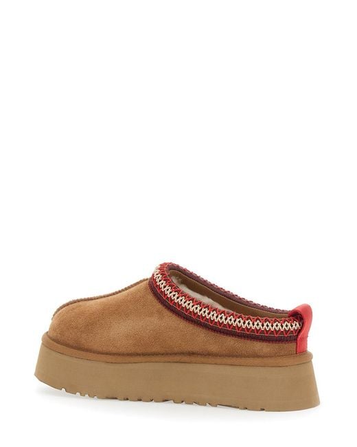 Ugg Brown Mules Tasman Suede Leather