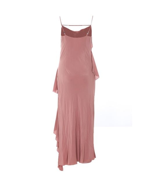 Patrizia Pepe Pink Dresses Polyester