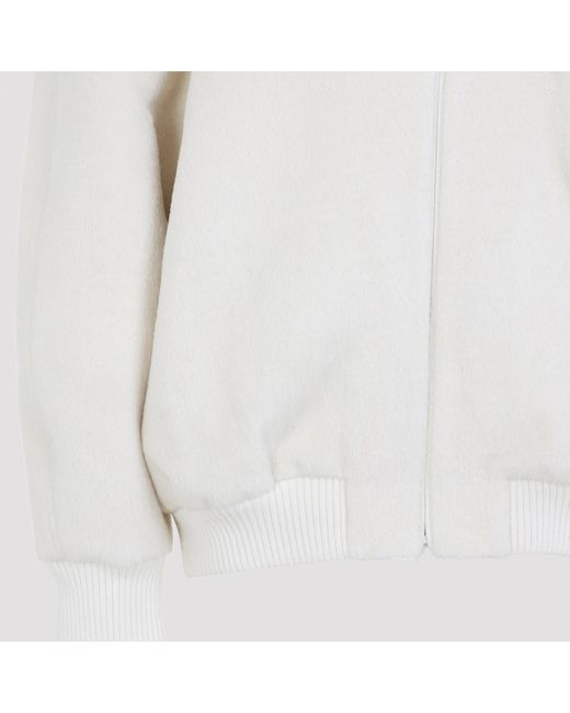 Jacquemus White Le Blouson Pilu Jacket