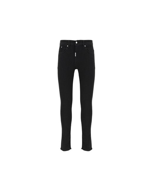 Represent Denim Jeans in Nero (Black 